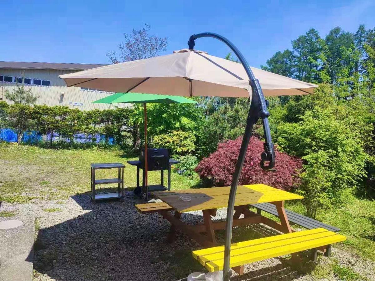 富士の樱house 宝栄 Villa Fujikawaguchiko Eksteriør bilde